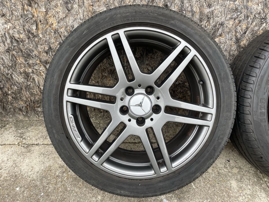 Felgi z oponami koła Mercedes AMG oryginalne 18”