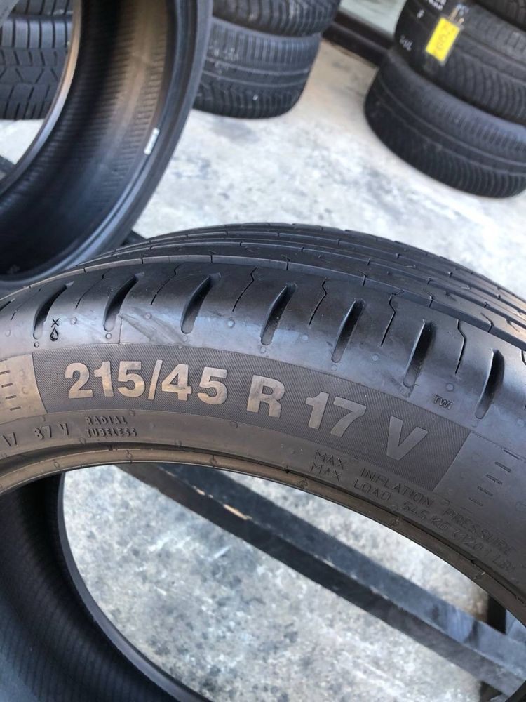 Шини 215/45 r17 Continental Contiecocontact5 Літо 2шт (852)