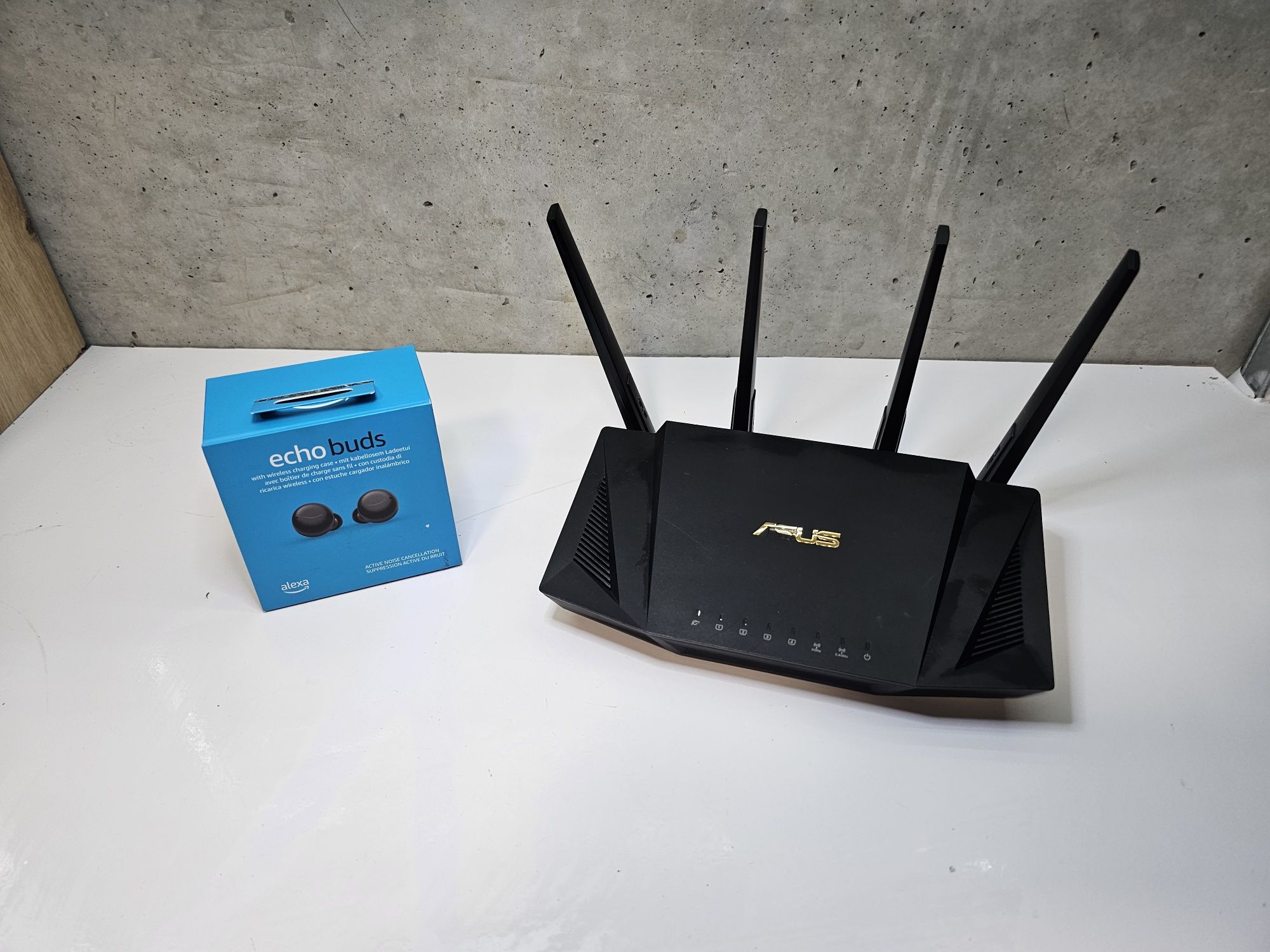 АКЦІЯ 1+1! Роутер ASUS RT-AX58U V2 + Amazon Echo Buds 2 у подарунок!