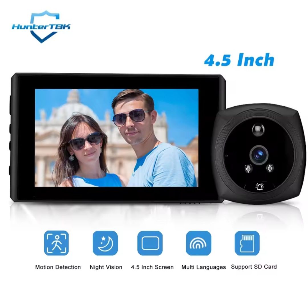 Wizjer drzwi LCD 4.3"// Czujnik ruchu HD 1080P