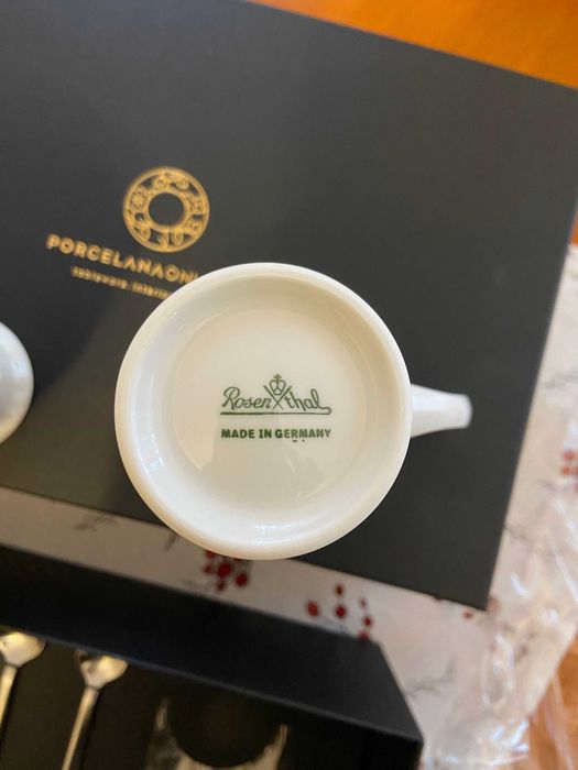 Rosenthal - zestaw dwóch kubków wysokich Biała Maria