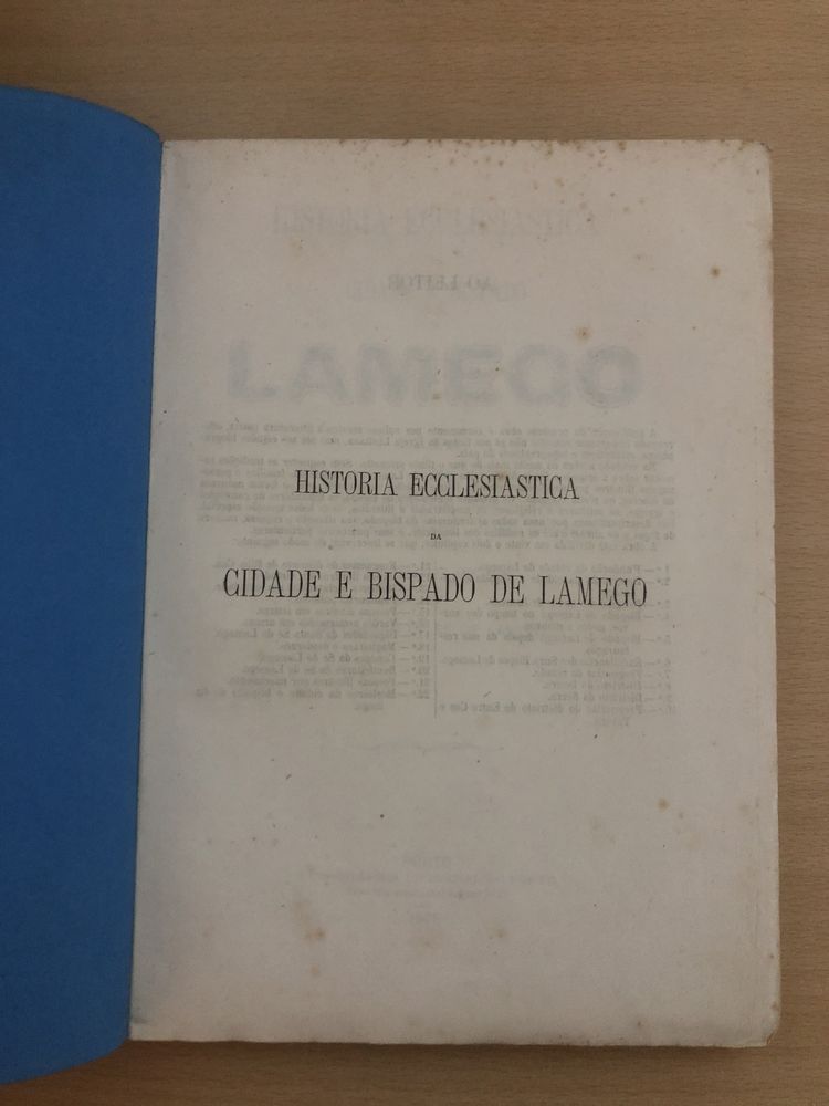 História Ecclesiastica da Cidade e Bispado Lamego