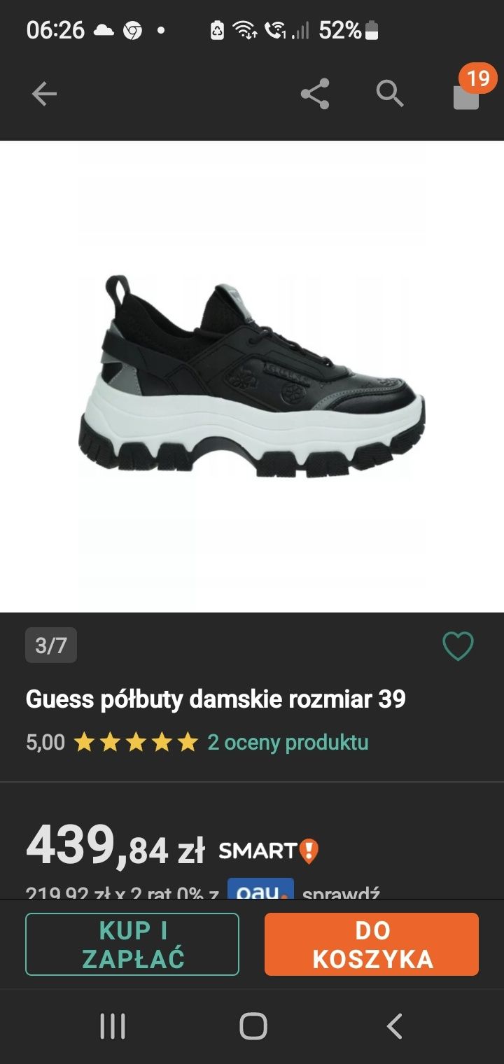 Witam, sprzedam nowe buty damskie guess.