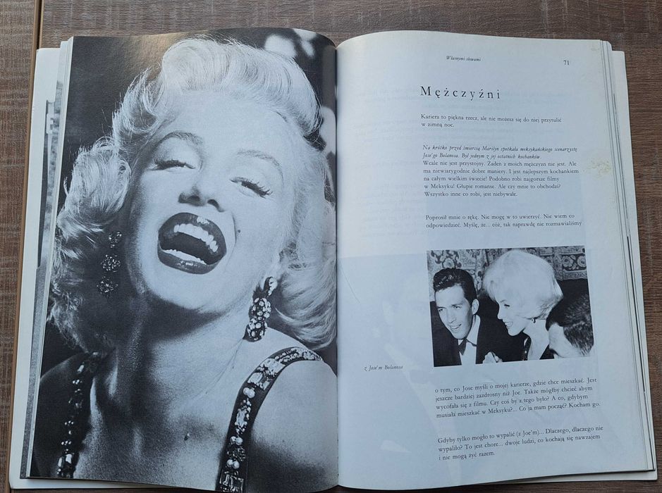 Marilyn Monroe - własnymi słowami  - Guus Luijters - książka - album