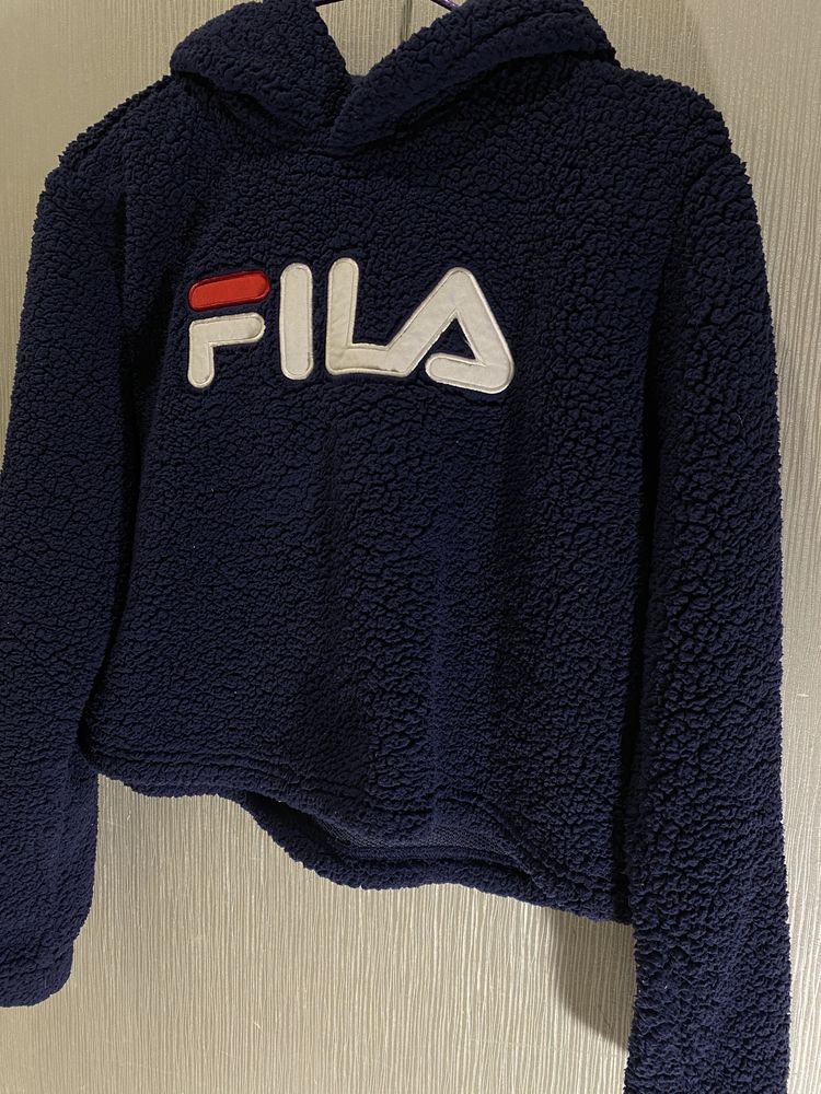 Плюшеве худі від FILA, оригінал