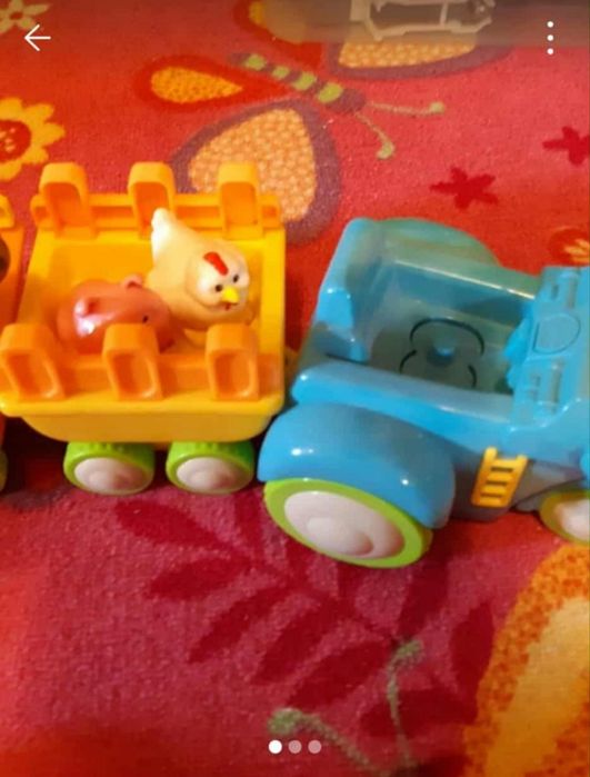 Traktor ze zwierzętami