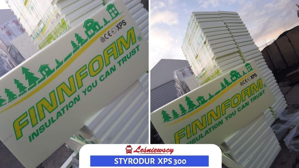 STYRODUR XPS-EPS 300 FREZ Fundament styropian ekstradurowany 2 do 15cm