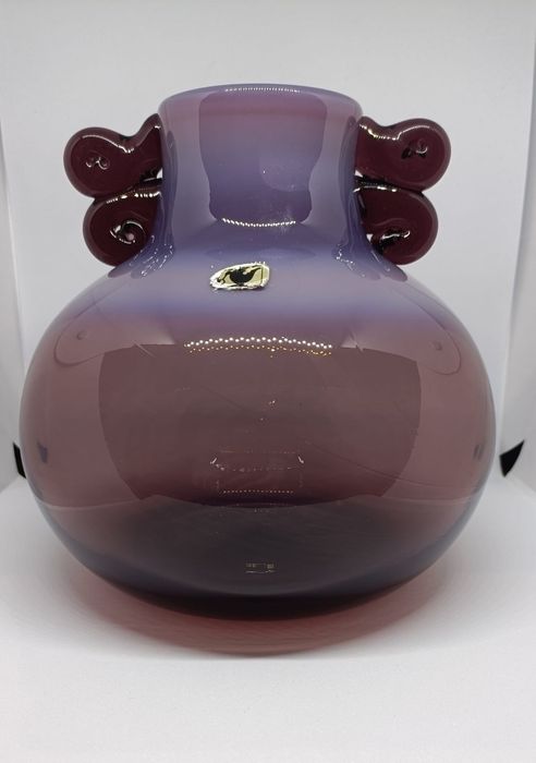 Wazon Krakowski Instytut Szkła Unikat z metką