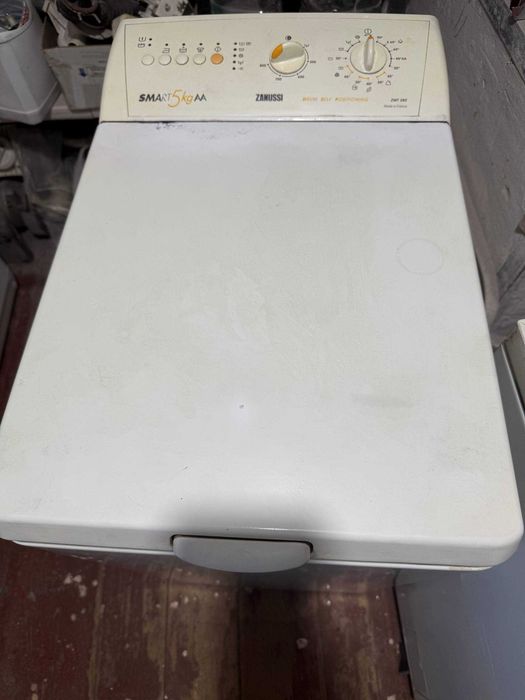 Пральна машина Zanussi 5 кг, вертикальне завантаження Занусі