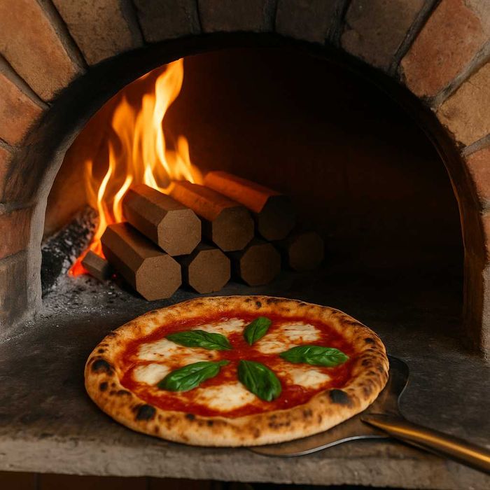 Brykiet bukowy ekologiczny do pieców do pizzy gastronomii paleta 1tona
