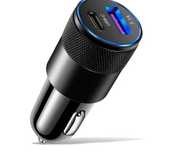 Ładowarka samochodowa usb typu c