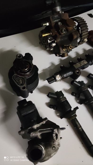 Injetores, bomba injetora e mais peças motor 1.6 diesel 2008 citroen