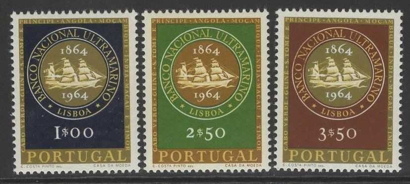 Selos Portugal 1964 - Série Completa Nova MNH Nº928/930