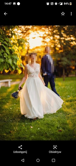 Sukienka ślubna rozmiar M /L