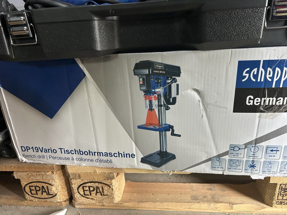 Wiertarka stolowa Scheppach DP19Vario