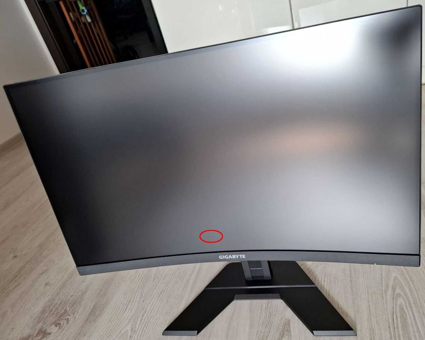 Zakrzywiony monitor Gigabyte G27QC 1440p 165 Hz, 27 cali, jak NOWY
