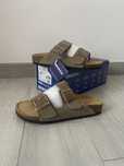 Damskie Klapki Sandały Birkenstock Arizona Soft Taupe roz 37 - Nowe !