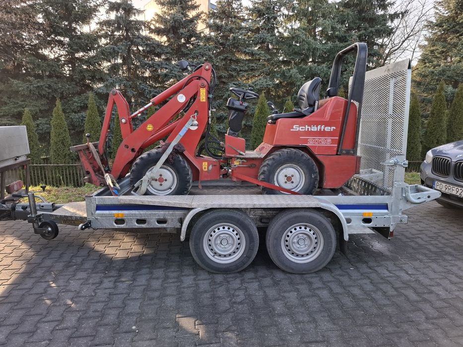 Miniładowarka schaffer na wynajem bez operatora