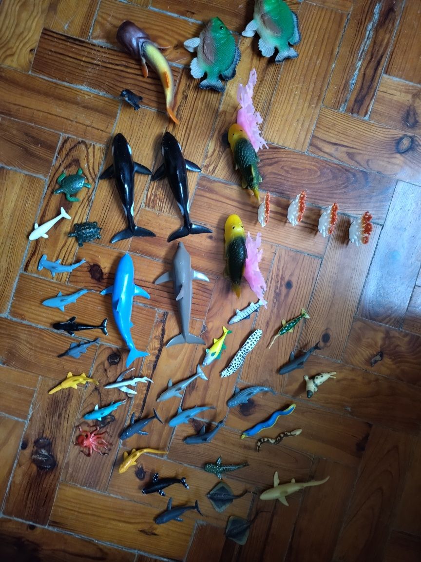 Bonecos   marinhos de coleção