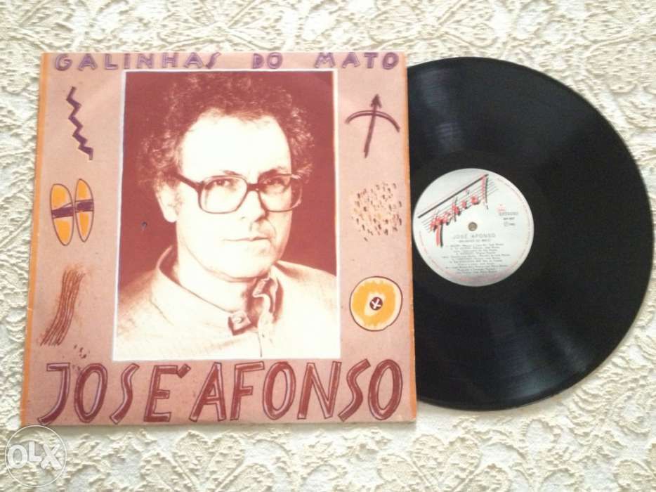 Disco vinil: José Afonso "Galinhas do Mato” (1985)