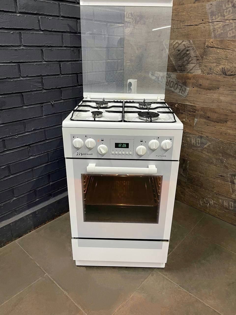Газова/газовая плита Beko FSM62331DXT, нержавійка