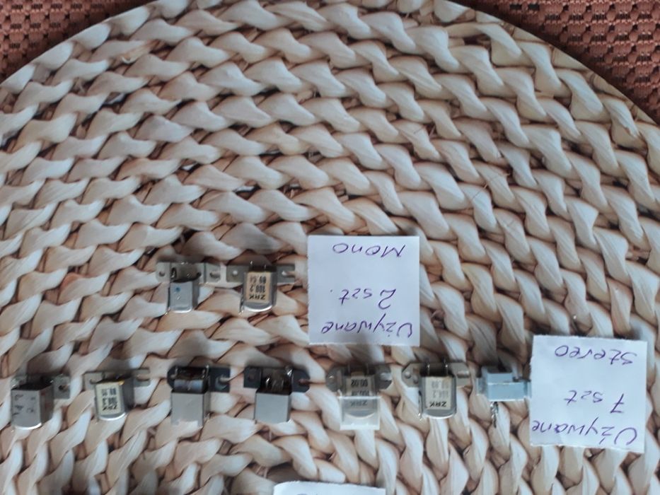 Magnetofony kasetowe głowice nowe i używane ,różne - sprawne.