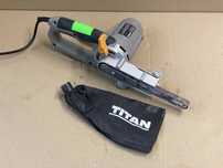 Szlifierka taśmowa 400W Titan TTB910SDR
