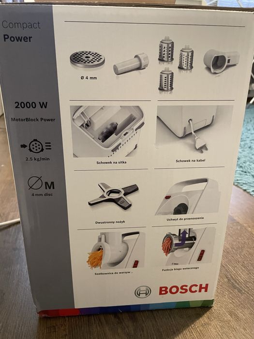 Maszynka do mielenia miesą bosch