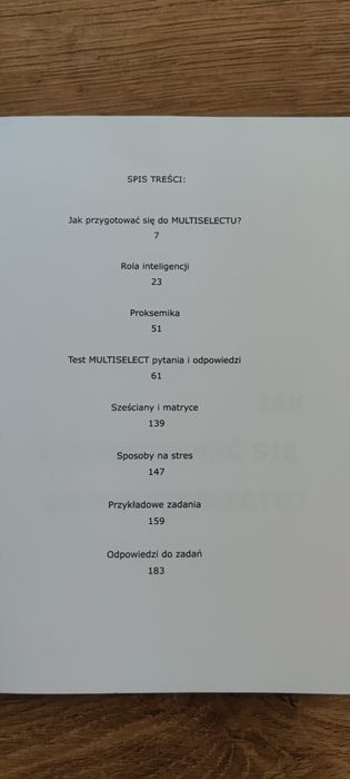Książka Testy do policji