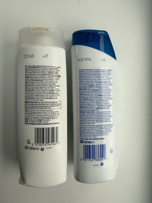 Шампунь Head & Shoulders і Pantene 400 мл.