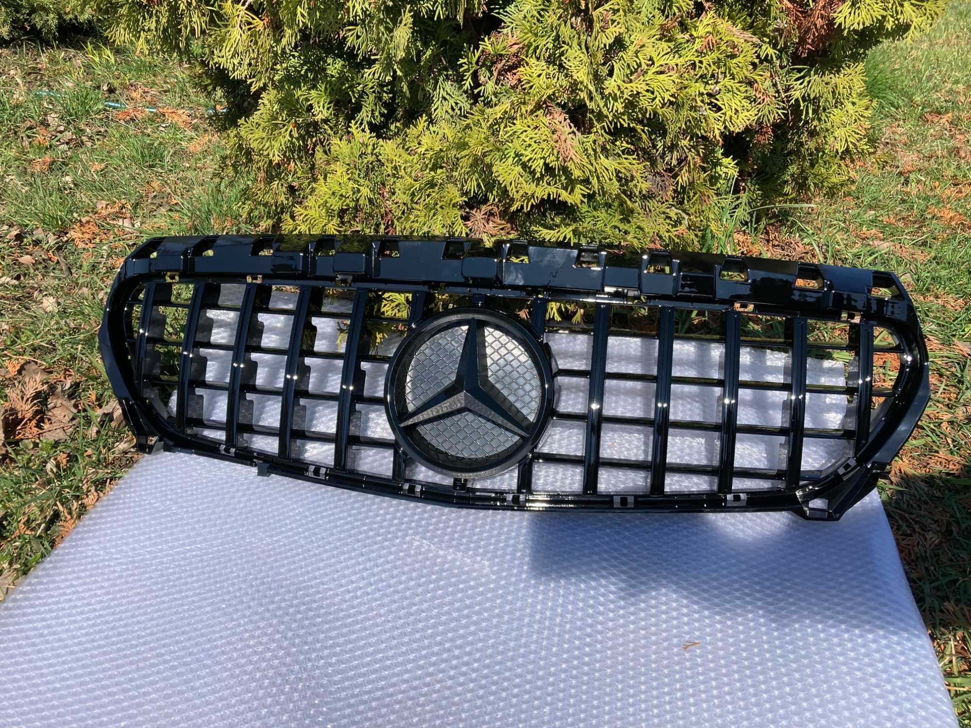 решетка радиатора mercedes CLA W117 2013-2016г.GT Black Grille