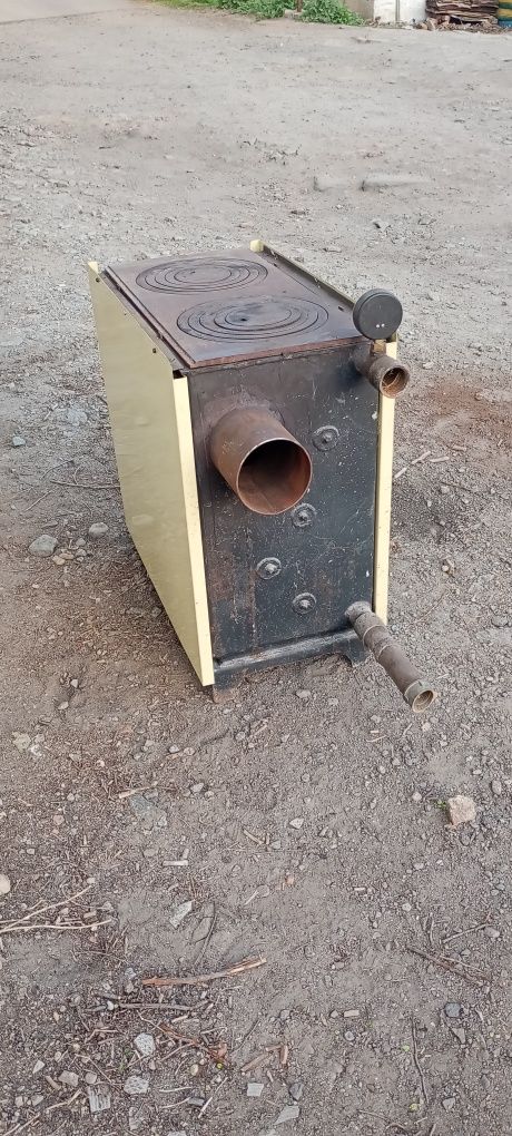 Котел kalvis 4c, калвіс, дровяний котел з плитою