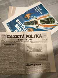 112 gazet wojennych z plakatami - seria GAZETY WOJENNE