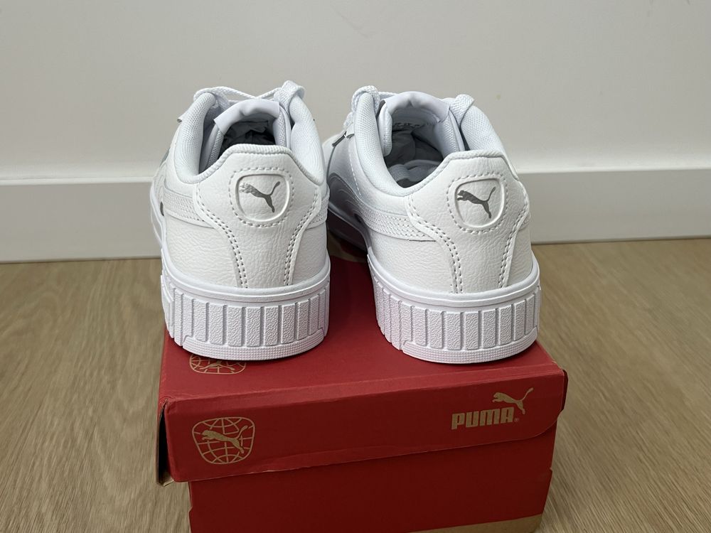 Sapatilhas brancas puma carina 2.0 tamanho 37 novas em caixa