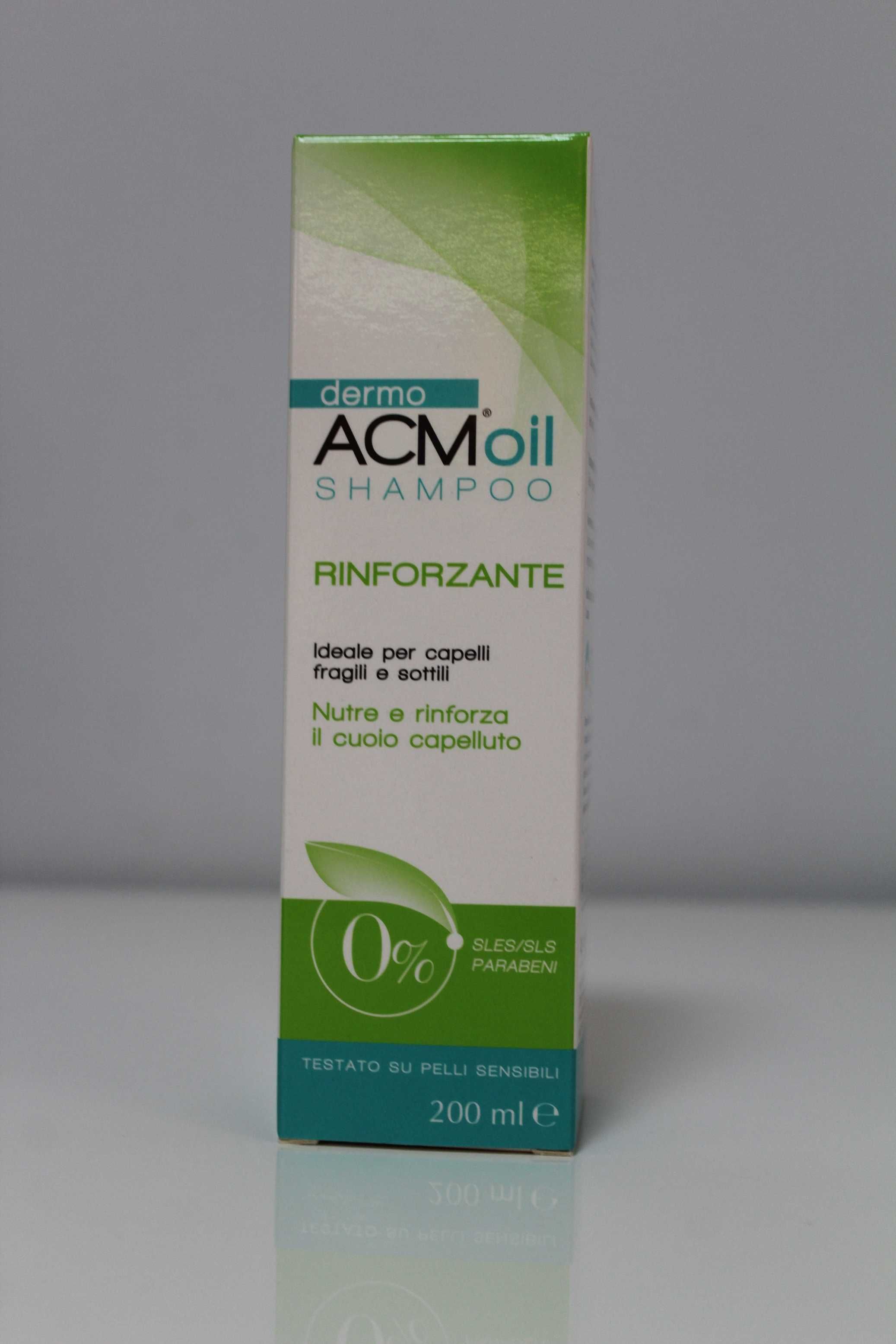 Szampon DermoACM OIL Ekuberg Ujędrniający, Na wypadanie Włosów, 200 ml