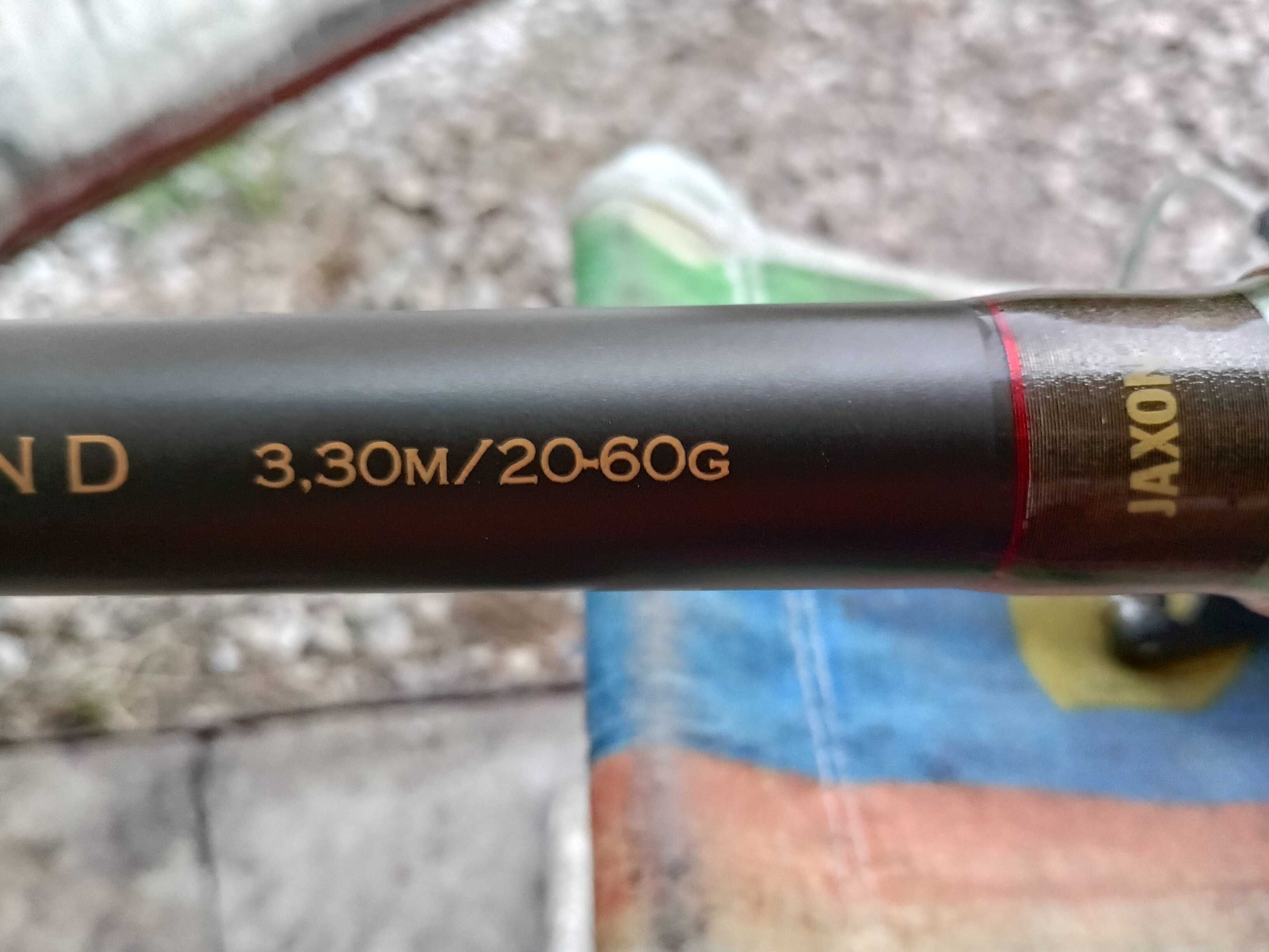 Wędka kołowrotek 330cm teleskop