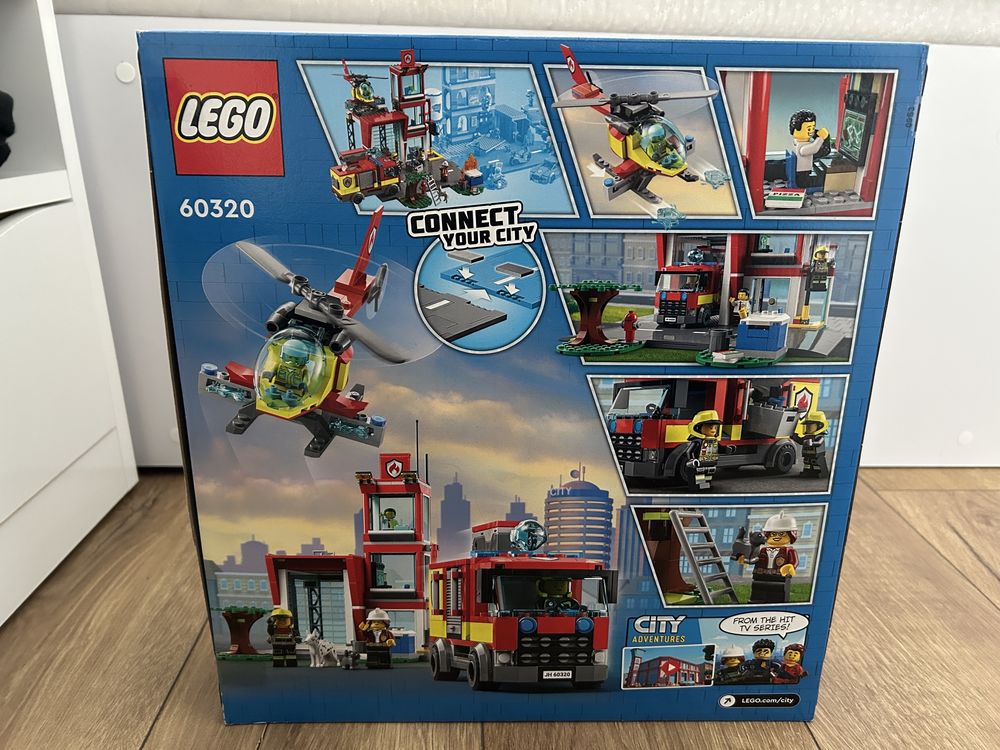 LEGO 60320 City - Remiza strażacka