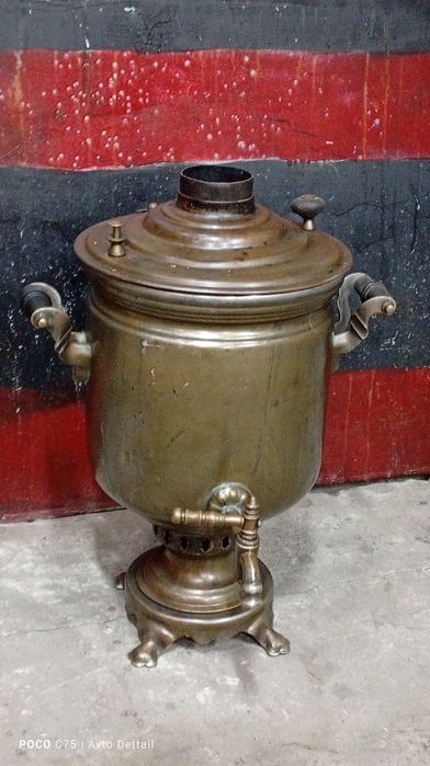 Самовар на дровах для природи чайник