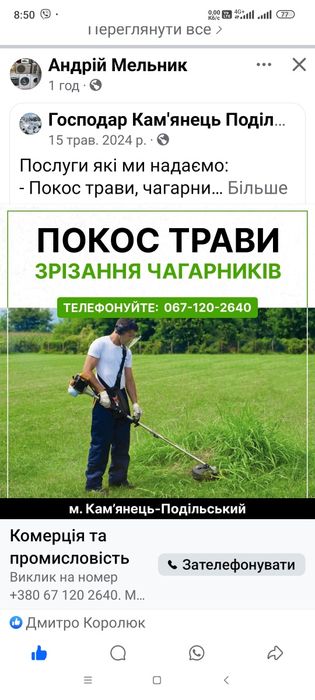Аерація газону , стрижка туй, самшиту, інших рослин, ландшафтні роботи