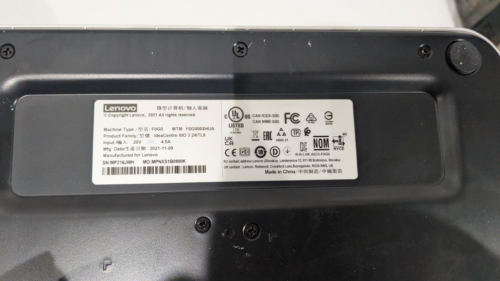 Моноблок Lenovo AI0 3-24ITL6 8/256GB