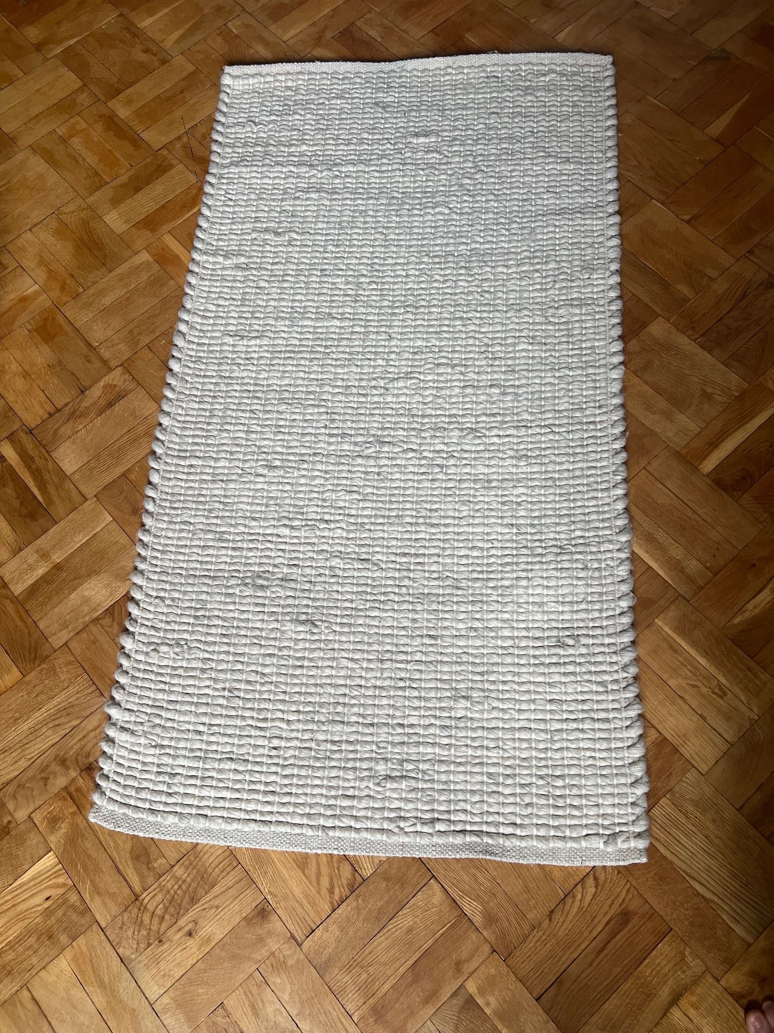 Dywan, wełniany, 2 x dywaniki z wełny (komplet) , rozmiar 80x150, Arte