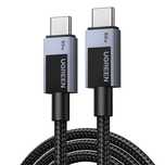 Kabel Usb-C Ugreen L524 3M Pd 60W Szybkie Ładowanie Szary
