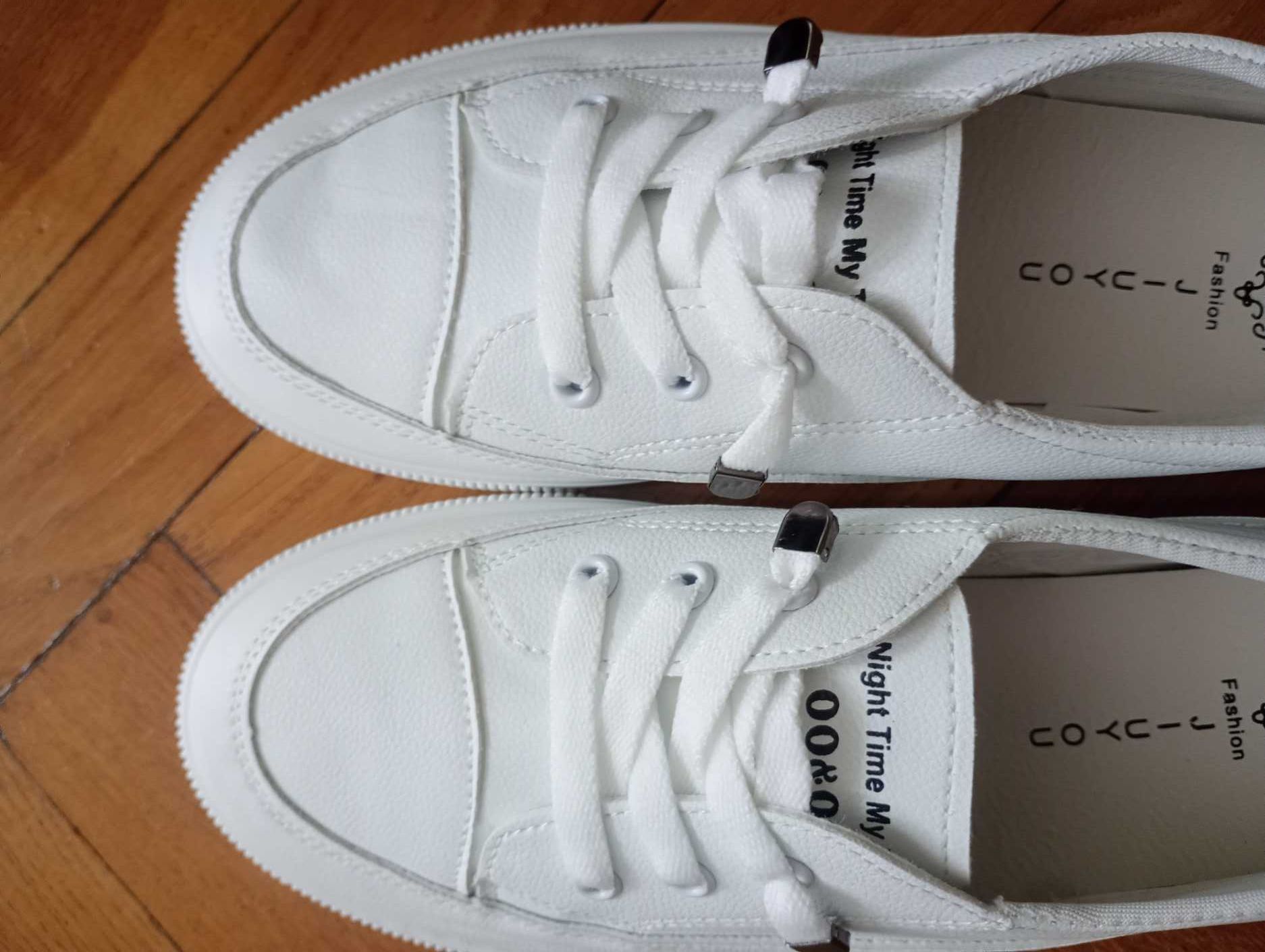 Buty Trampki damskie,kolor białe rozmiar 42 nowe.