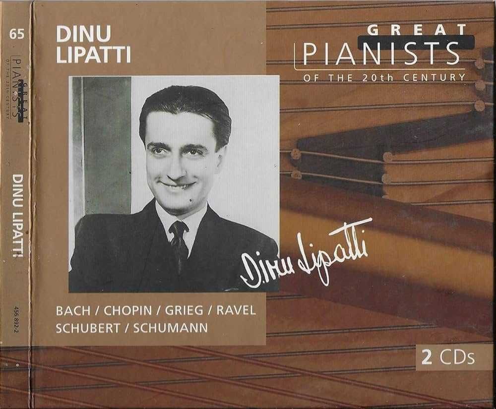 Dinu Lipatti - "Great Pianists of the 20th Century" CD Duplo