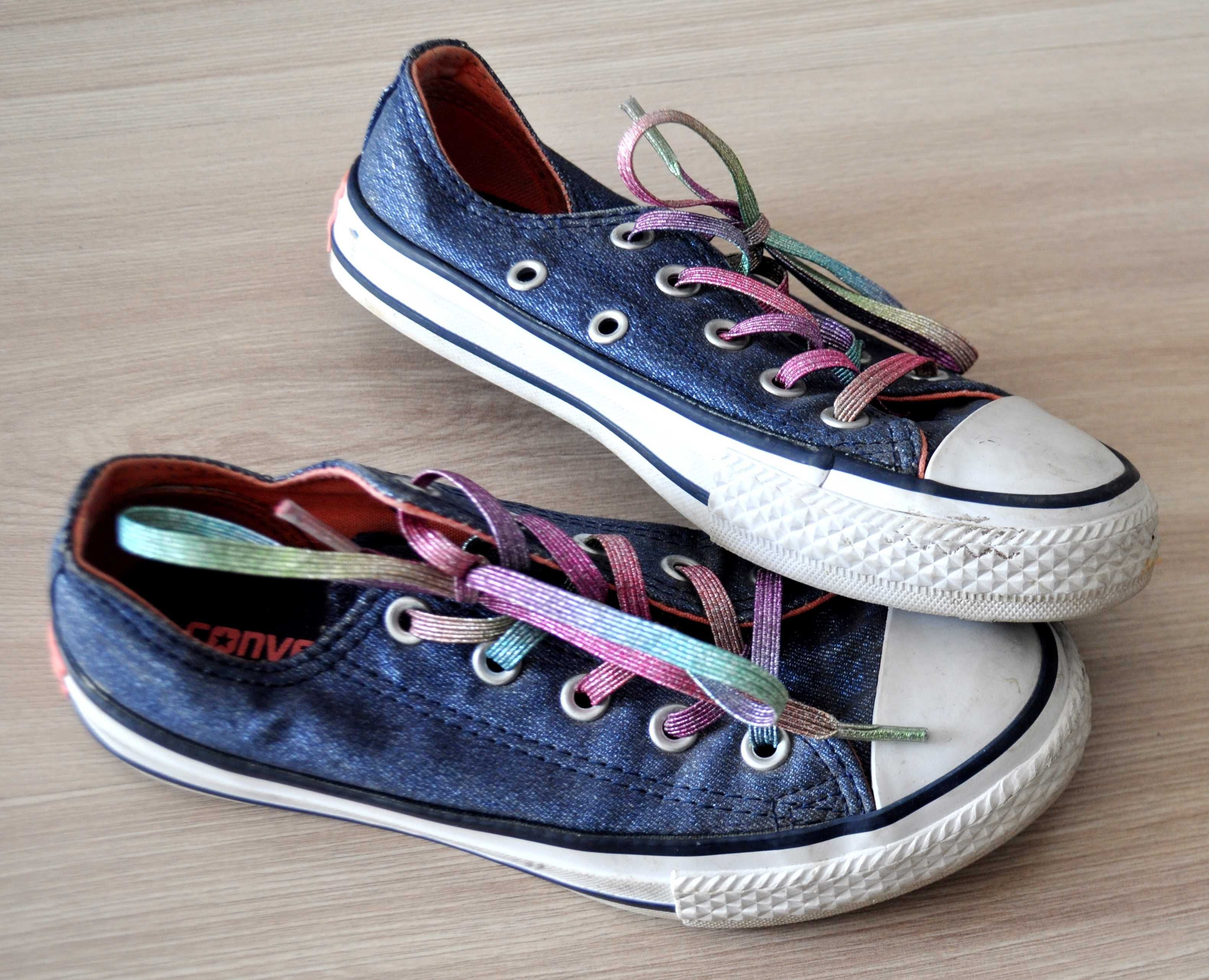 Converse jeansowe trampki stan bdb 28,5