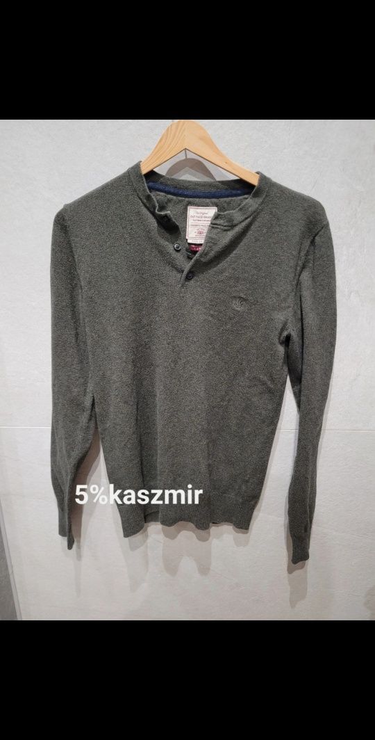 Sweter męski z kaszmirem