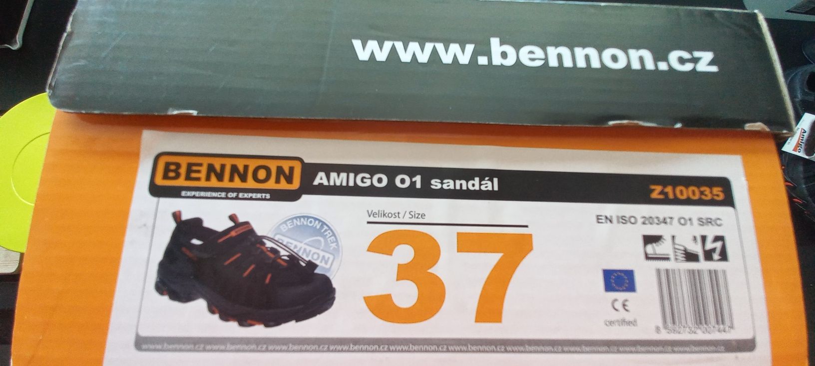 Buty Bennon trekkingowe niskie nowe r.37