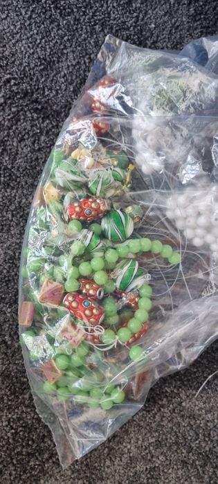 Caixa 15 kgs peças variados bijuteria