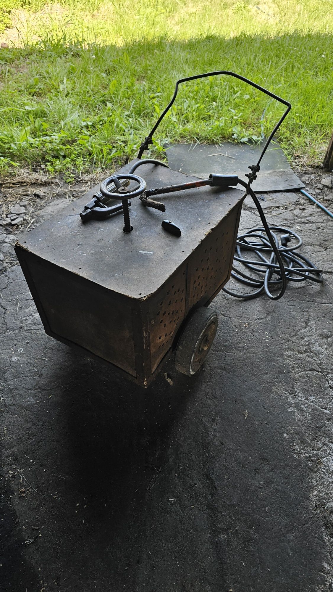 Spawarka transformatorowa stara zabytkowa PRL