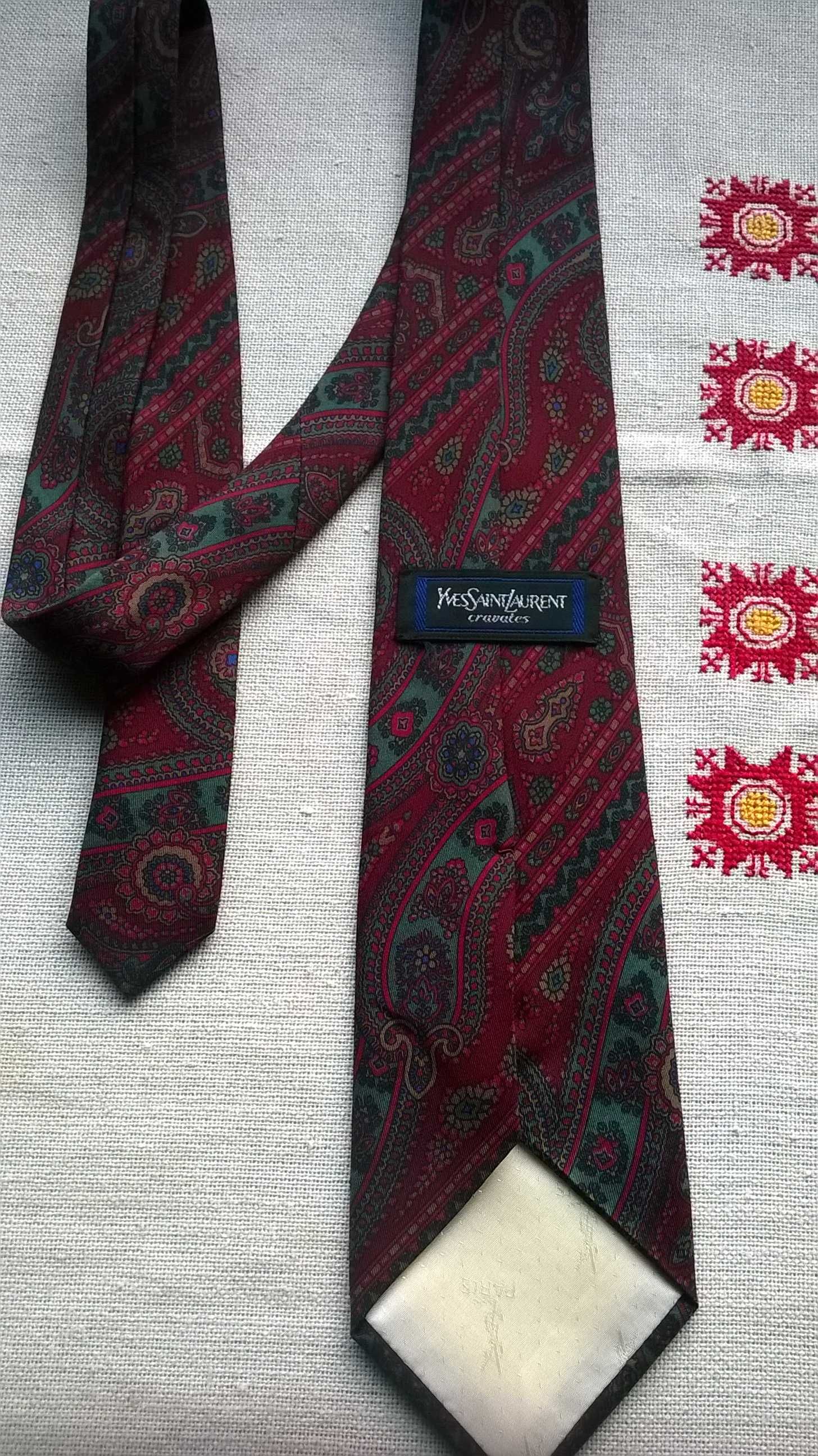 sprzedam krawat Yves Saint Laurent, jedwab